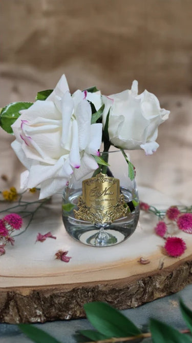 Tea Rose Pink Blush GOLD BADGE - Clear - TR88
